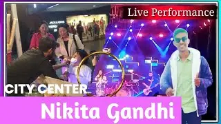 Nikita Gandhi Live Siliguri City Center Mall