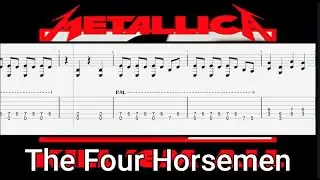 Metallica - The Four Horsemen Guitar Tabs