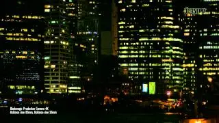 Manhattan Night Skyline (Blackmagic Production Camera 4K)