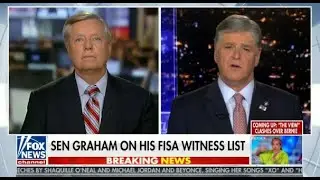 Graham Reacts to Latest News on FISA Abuse Investigation