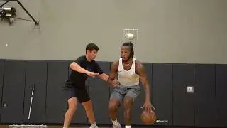 ELITE NBA Footwork Workout W/ Memphis Grizzlies Lamar Stevens - NBA Wing Mid-Post Workout