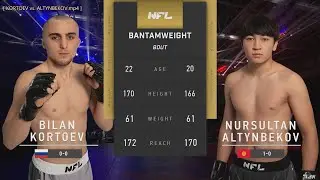Билан Кортоев vs. Нурсултан Алтынбеков | Bilan Kortoev vs. Nursultan Altynbekov | NFL 2