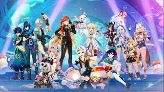 Genshin Impact: Sunspray Summer - Bennett Reunites with His Parents! Natlan Group Photo!