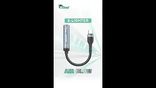 Introducing the TICON E-LIGHTER &ndash; AIR BLOW Edition, designed for smart, safe and wind-proof lighting