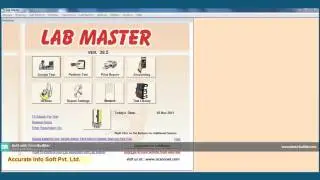 Lab Master Report Settings