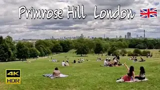 Discover the beauty of Primrose Hill Park in London on foot