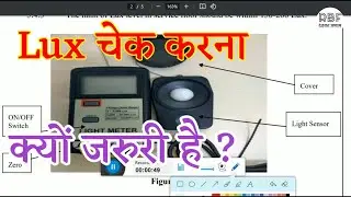 Lux check karna kyon jaruri hai?।Lux measurement