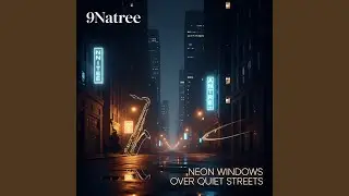 City silhouettes drift between glowing corners