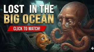 Lost in the Big Ocean 🌊 | Leo and the Wise Octopus 🐙 | Kids Moral Story l 