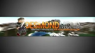 gimp | minecraft youtube banner template [NO PHOTOSHOP]