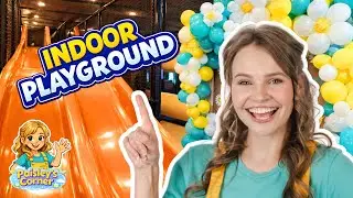 Toddler Learning at Indoor Playground | Learn Colors, First Words & Fun Play with Silly Miss Lily