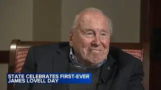 Legendary astronaut honored with new 'Captain James Lovell Day' in Illinois