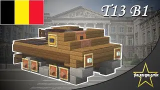 Minecraft WWII Build Tutorial: T-13 B1
