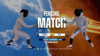 Intense Girls Epee Fencing Match ⚔️ | Young Athletes in Action | CS.Contraatac