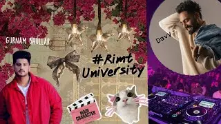 Gurnam Bhullar & Davy In Rimt University🌸 #starnight #djnight #rimtuniversity #yt #collegelife 