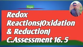 Introduction to Oxidation Reduction (Redox) Reactions || #redoxreactions || #oxidation #reductions
