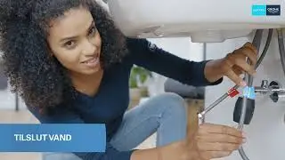 Nem installation af GROHE QuickFix h&aring;ndvaskarmatur med udtr&aelig;kstud