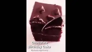 Chocolate Birthday Cake Photo