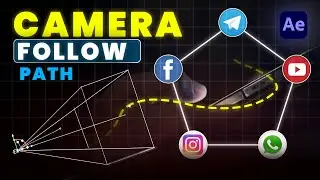 Camera Follow Path After Effects | After Effects  Hindi Tutorial
