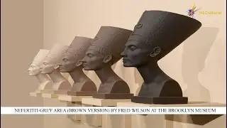 Nefertiti   Grey Area Brown Version by Fred Wilson at the Brooklyn Museum