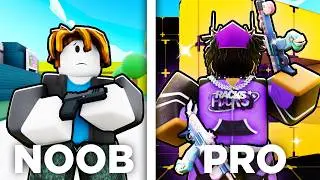 Я из новичка в профессионала в Roblox Hypershot.