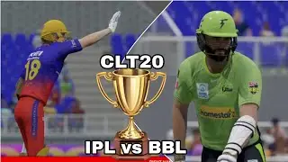 Live:  CLT10 CRICKET SHU VS RCB ipl and BBL 2024-25 winners \\ sameer games telugu