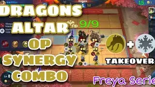 Dragons Altar Full Meta Synergy Combo | Freya Series | How to Reach Mythic