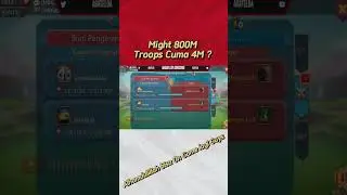 Might 800M Troops Cuma 4M #lordsmobile #lordsmobileindonesia #fyp #fypyoutube