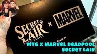 MTG Secret Lair x Marvel Deadpool - Unboxing