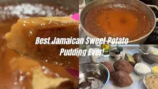 How to Make Jamaican Sweet Potato Pudding | Best Caribbean Dessert Recipe