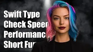 Swift Type Checking Performance Issues: Slow Response on Short Functions
