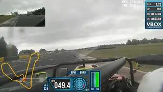 Caterham 270R Croft Hotlap! 1:33.08