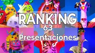 RANKING|Las 63 interpretaciones (individuales) Temp.4|¿Quien es la máscara?