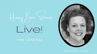 Honey Bee Stamps: LIVE Creating A Quick And Easy Fall Card!