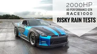 RISKY TESTS A9 PERFORMANCE GTR 2000HP ON RACE1000 | GLOBALTUNERZ