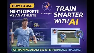 How to Use MenteeSports as an Athlete | Soccer AI Training Analysis & Performance Tracking