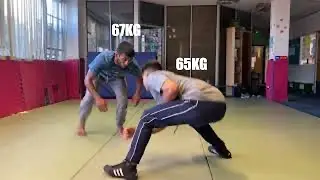 Hard Wrestling Sparring Rounds