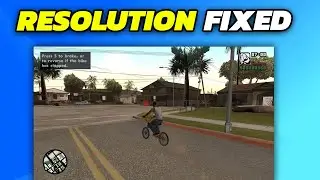 How To Fix Resolution In GTA San Andreas