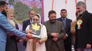 CEO Waqaf Board Kishtwar Firdoos Bhawani confirmed with &ldquo;Award of Excellence&rdquo; by J&K Waqaf Board 77