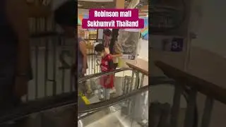 Robinson mall sukumvit Thailand 🇹🇭 #thailand #reels #bangkok #cute #shortvideo #african #shorts