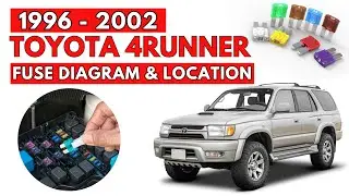 Схемы и расположение блоков предохранителей Toyota 4Runner (1996–2002) Руководство пользователя
