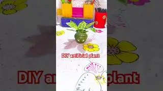 DIY Artificial Plant 🪴 #shotrs #viralshorts #diy #artificial #plants #handmade