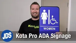 Pre-Made ADA Signs by Kota Pro