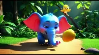 Bindu the Elephant's Big Wish - A Cute 3D Animated Short Story (AI Generated)