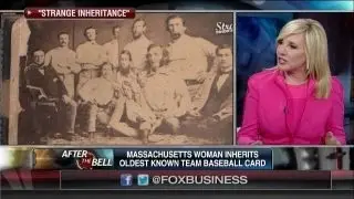 Jamie Colby shares an inheritance of a pre-Civil War baseball card
