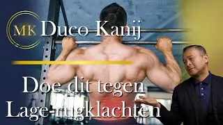 Zo kom je zelf van je lage rugklachten af!