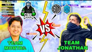 Jonathan Vs Mortal | Jonathan 1vs4 Against Soul | Soul Vs entity War mania | Pubg mobile #shorts