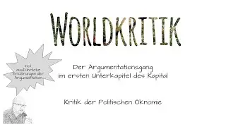 Wie der Marx argumentativ den Wert einf&uuml;hrt | Kritik der Politischen &Ouml;konomie 9