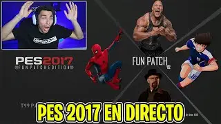 INSTAL&Eacute; UN PARCHE MUY EXTRA&Ntilde;O EN PES 2017 😨