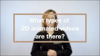 What types of 2D animated videos are there? | Video Animation Company